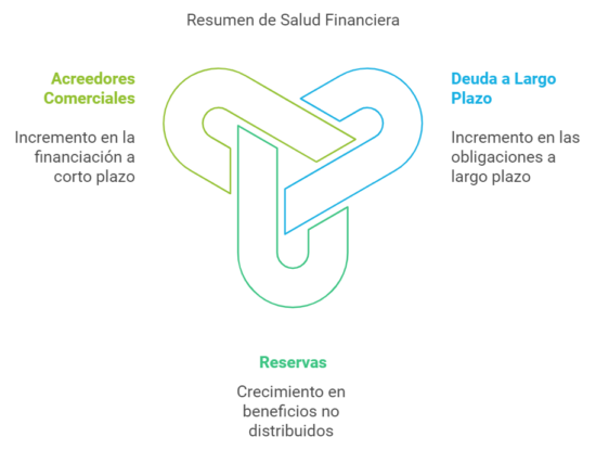 Análisis horizontal para comparar la misma partida en diferentes periodos de tiempo.