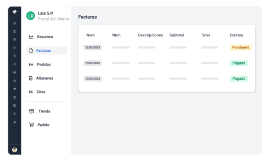 Portal de cliente, una funcionalidad de Holded para estar en contacto total con tus clientes.