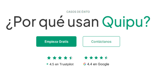 Por qué usan Quipu. Opiniones y testimonios de autónomos y pymes.
