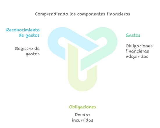 Gasto, es cuando se produce la obligación de pagar.