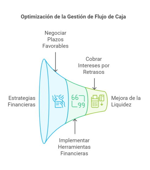 Optimiza la gestión de flujo de caja y mejorará la tesorería de tu empresa.