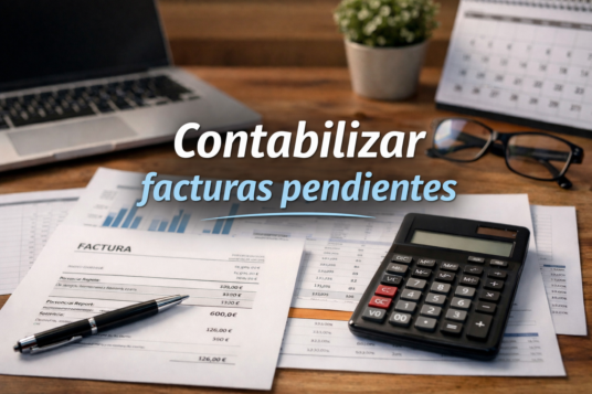Contabilizar facturas pendientes
